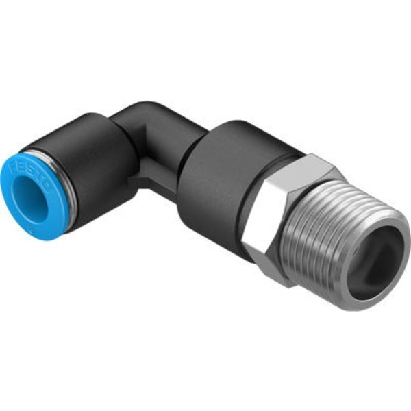 Push-In L-Fitting, Long QSLL-3/8-8, Festo, Mfr#: QSLL-3/8-8